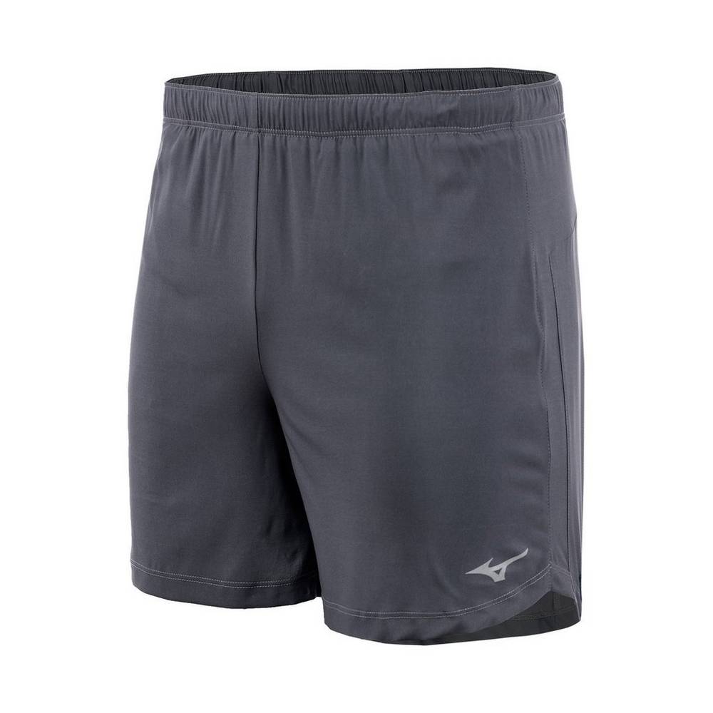 Pantaloncini Mizuno Running Core 7" Uomo - Grigie - 23589-UFCV